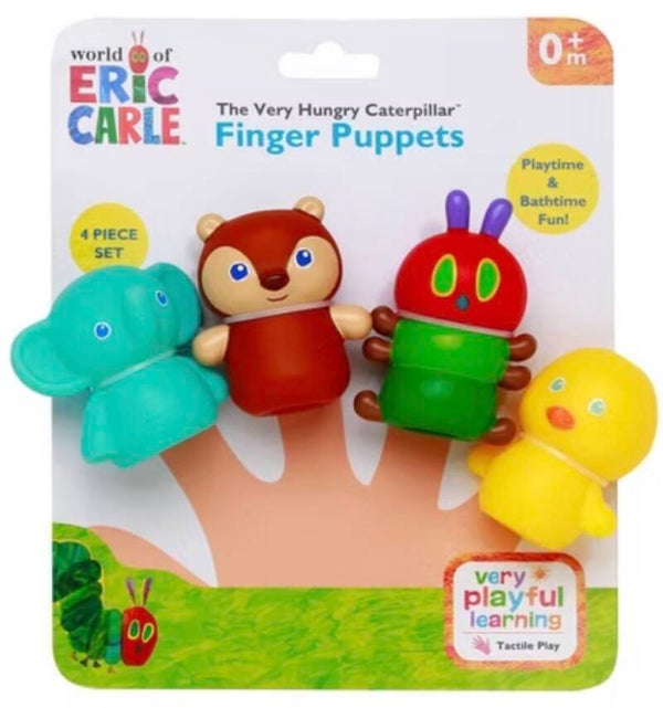 Finger Puppets - The World of Eric Carle (4 pieces)