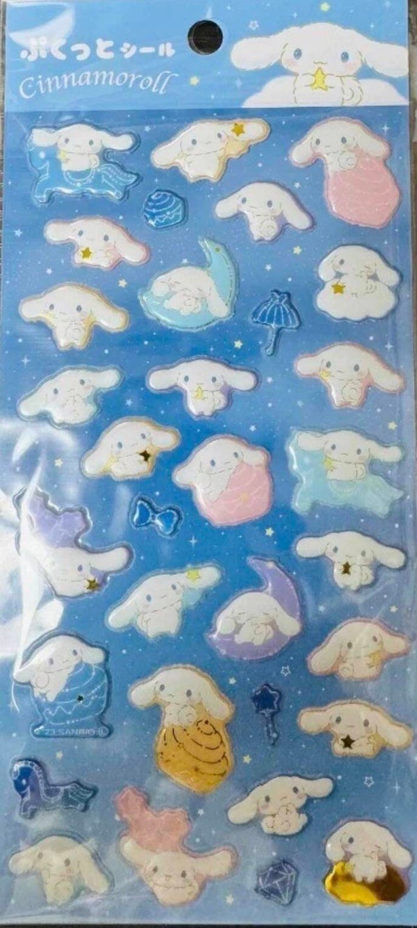 Hello Kitty And Friends Puffy Stickers -