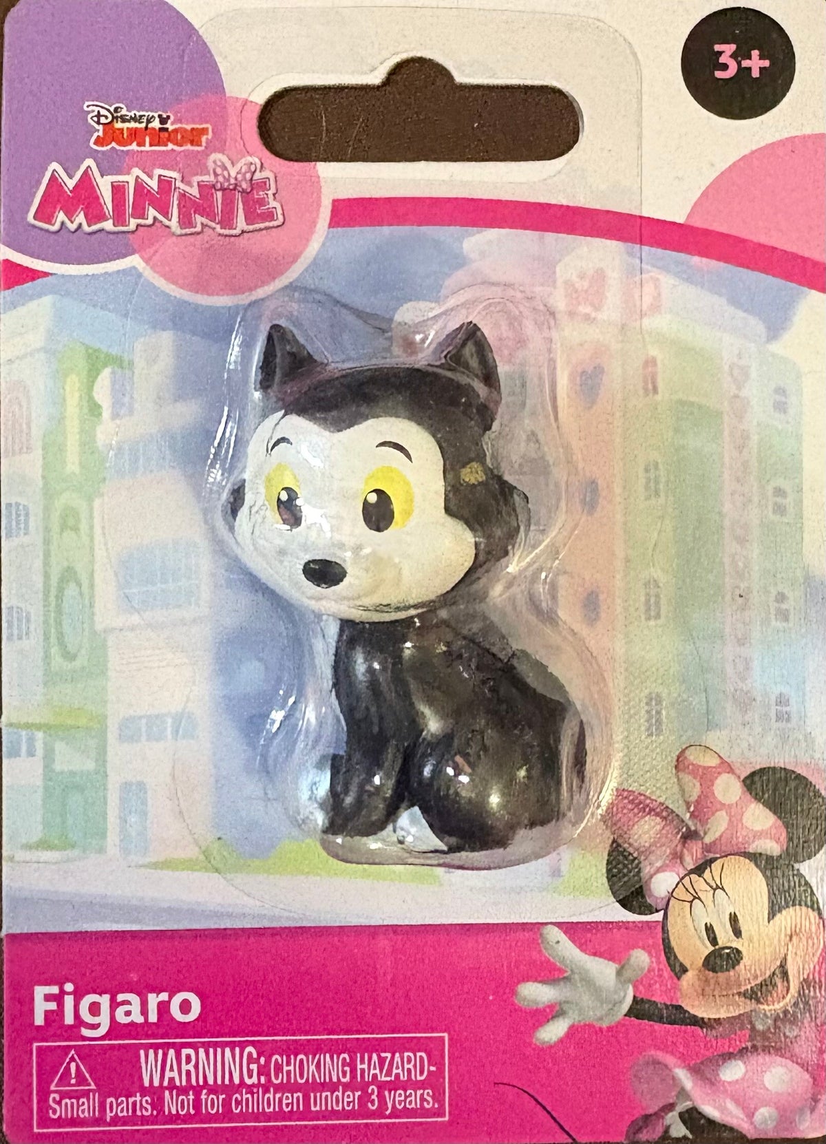 Disney Minnie & Friends Mini Toy Figure - Figaro the Kitten 