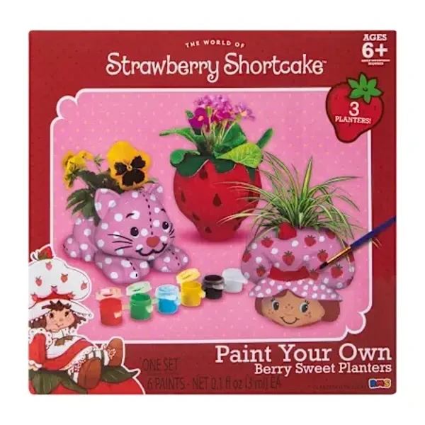 Strawberry Shortcake™ Paint Your Own Berry Sweet Planters Set