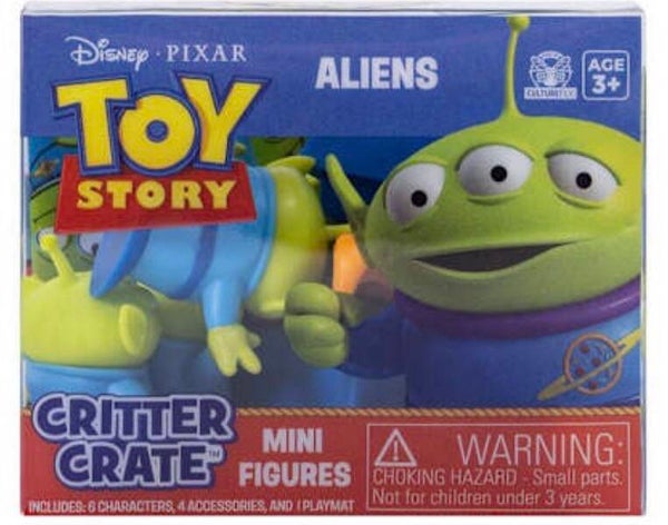 Critter Crate Disney Pixar Mini Figures - Toy Story Aliens
