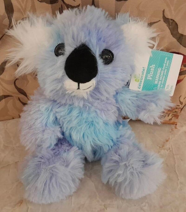 Colorful Koala Bear plush toy