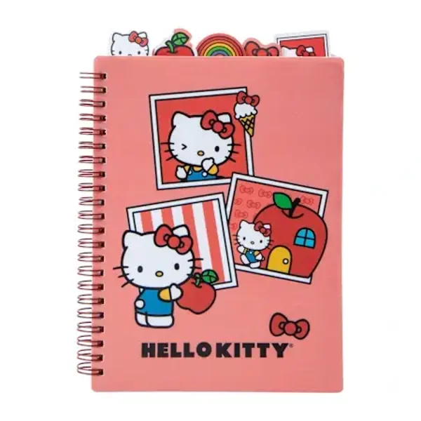 Hello Kitty™ & Friends Tab Journal Notebook - Hello Kitty (pink)