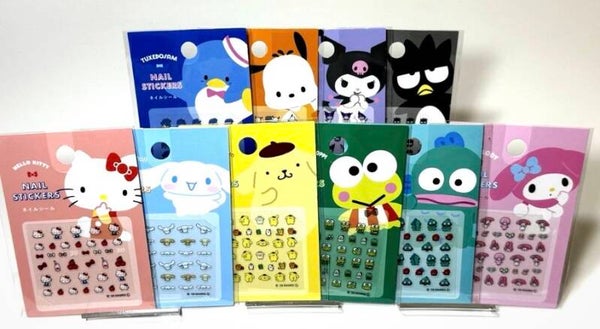 Sanrio Hello Kitty And Friends Nail Art Stickers