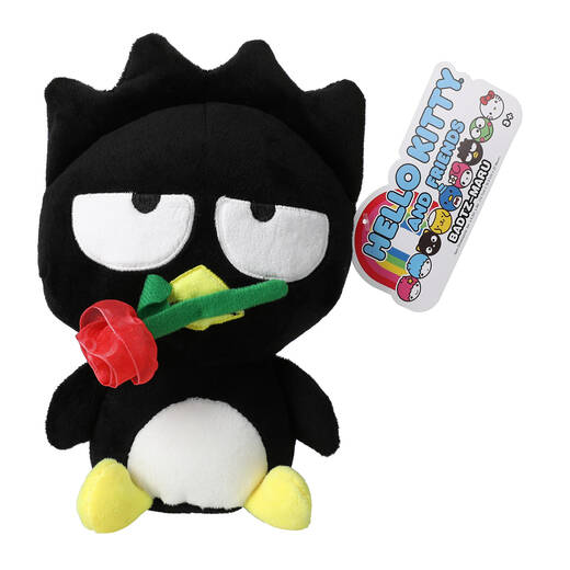 Valentine's Hello Kitty & Friends® - Badtz Maru with Rose plush