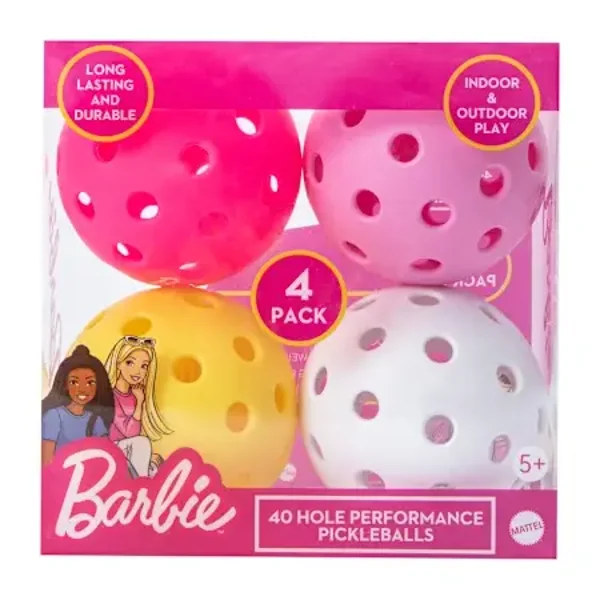 Pickleballs - Barbie™ 40 Hole Performance (4 pack)