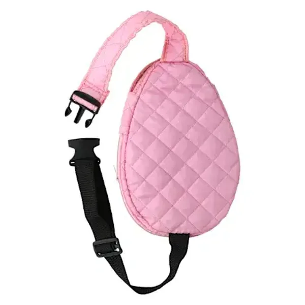 Pickleball Paddle & Ball Sling Bag - pink