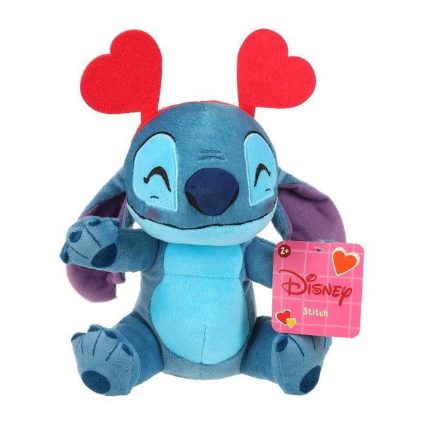 Disney’s Stitch plush toy with Hearts for Valentine’s Day