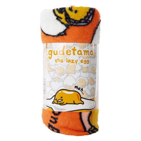 Sanrio - Gudetama the Lazy Egg - Silk Touch Throw Blanket (40x50 in)