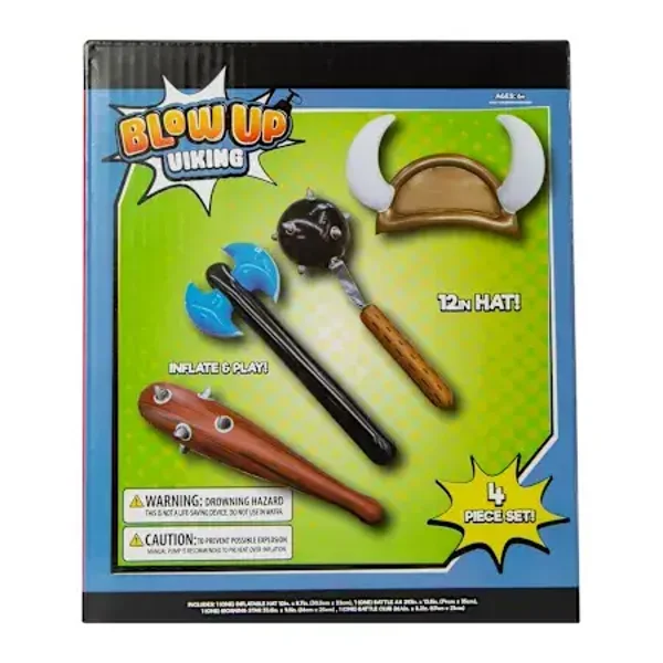 Inflatable Play Set - Viking Gear (4 pieces)