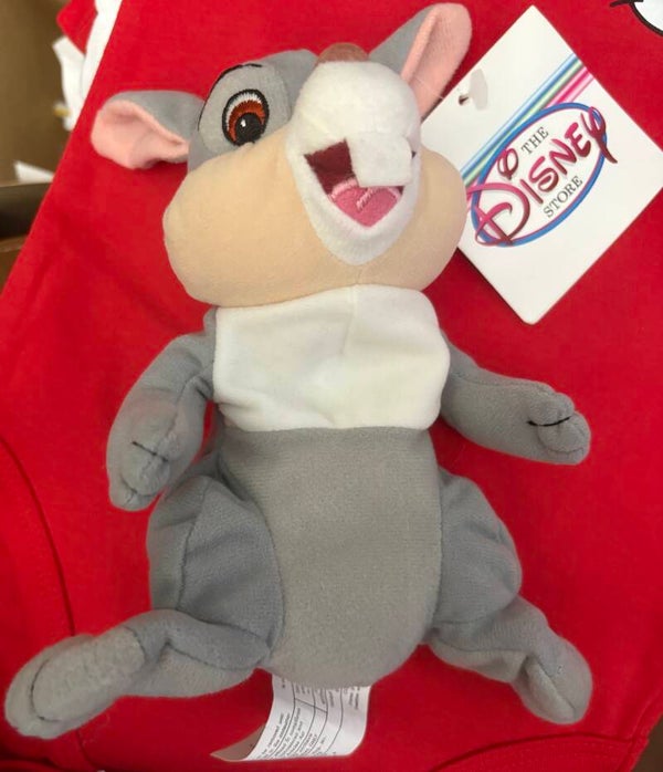 Disney Bambi Thumper the Bunny Rabbit bean bag plush toy