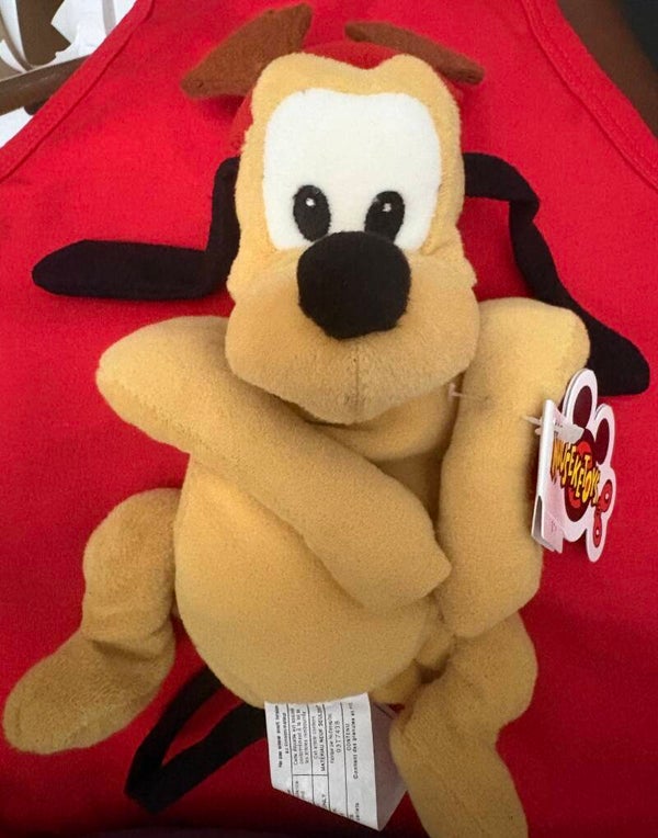 Disney Pluto bean bag plush toy