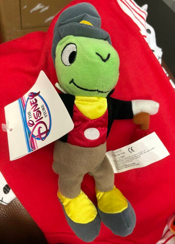 Disney Pinocchio - Jimini Cricket bean bag plush toy