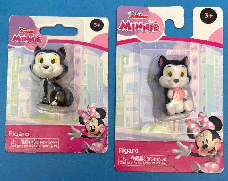 Disney Minnie & Friends Mini Toy Figure - Figaro the Kitten