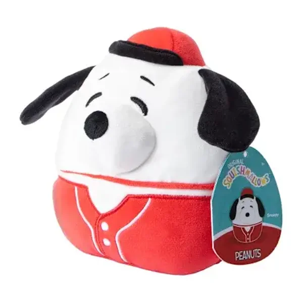 Squishmallows™ (Peanuts™ Squad) - Baseball Jersey Snoopy plush toy