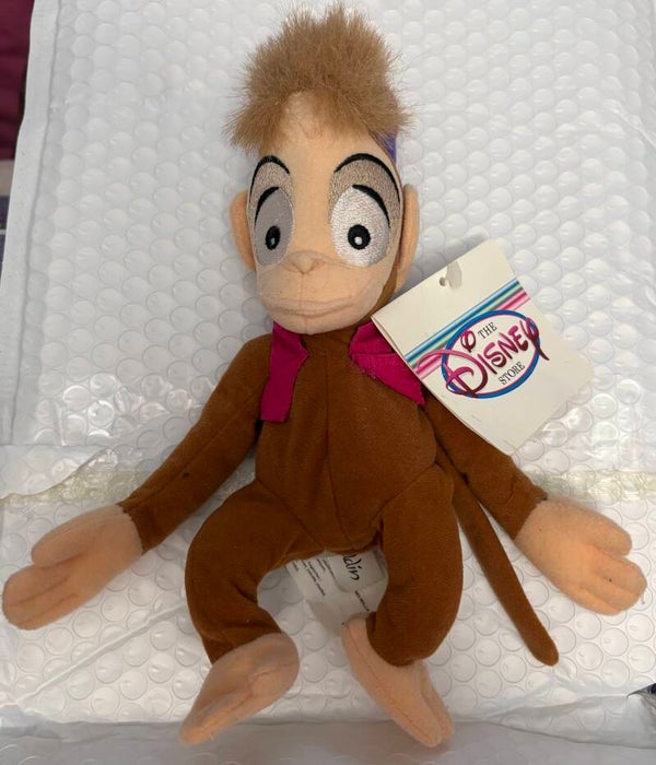 Disney Aladdin Abu the Monkey bean bag plush toy