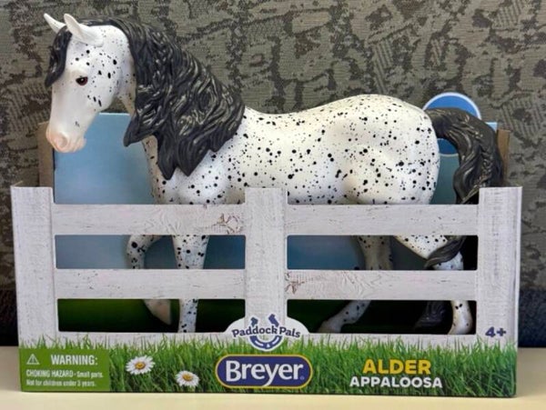 Breyer Farms Paddock Pals Toy Horse - Alder the Appaloosa