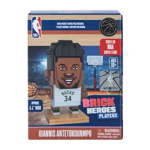 NBA Brick Heroes Players Toy Construction Set - Giannis Antetokounmpo