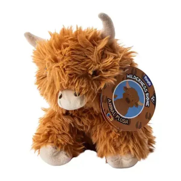 Ploofs™ Wilderness Biome - Highland Cow Plush Toy