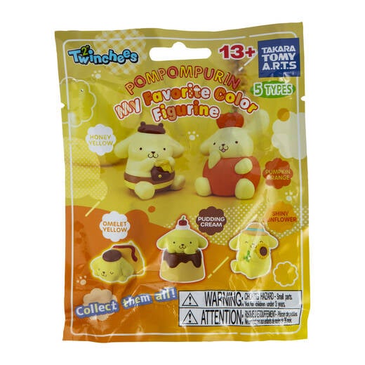Twinchees Pompompurin My Favorite Color Figurine Blind Bag