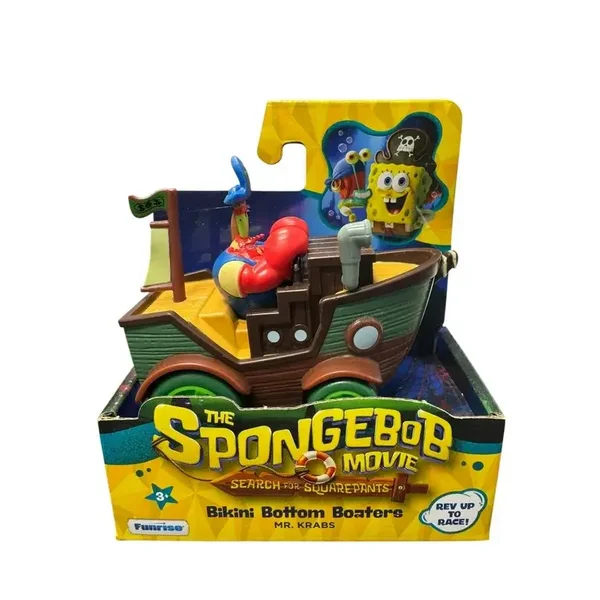 Spongebob Movie Search for Squarepants Bikini Bottom Boater - Mr. Krabs