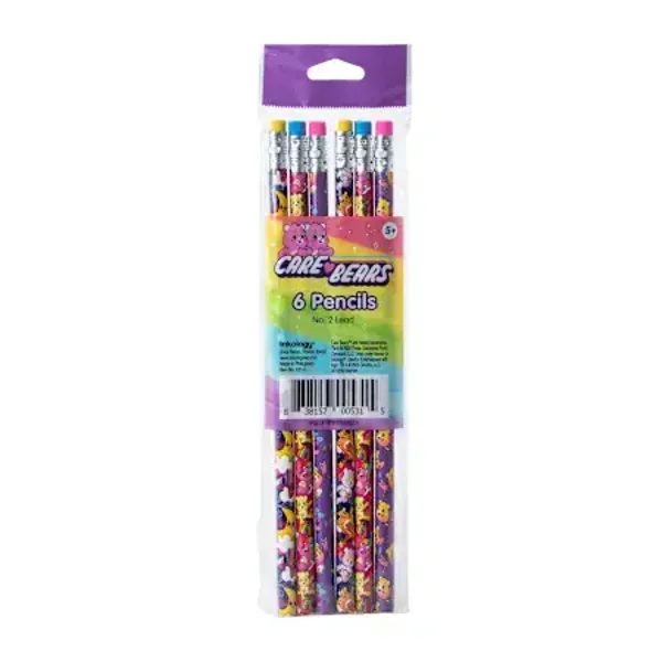 Pack of No. 2 Lead Pencils (6-Count) - Care Bears