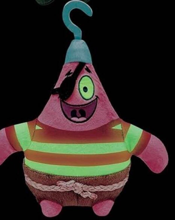 SpongeBob SquarePants Glow in the Dark - Patrick plush toy