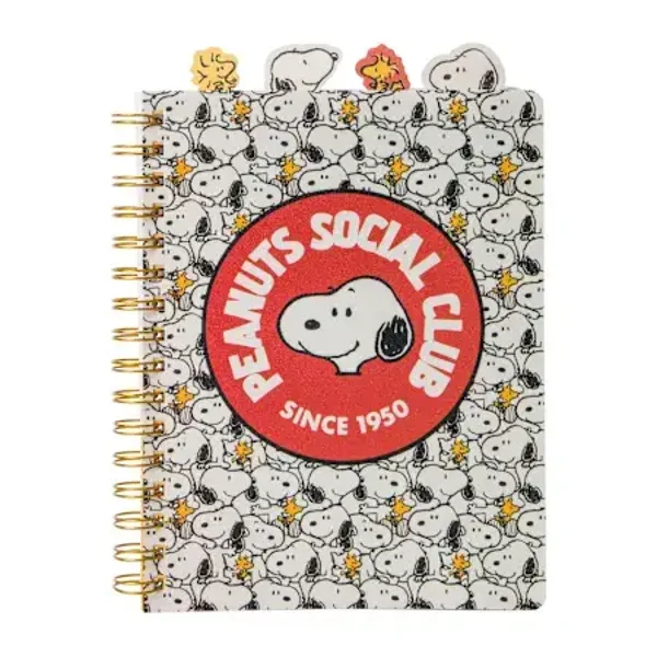 Peanuts™ Social Club Tab Journal Notebook