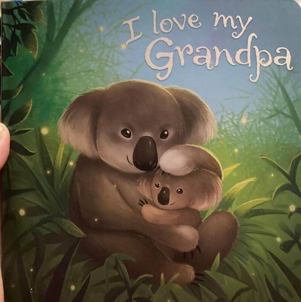 I Love My Grandpa book