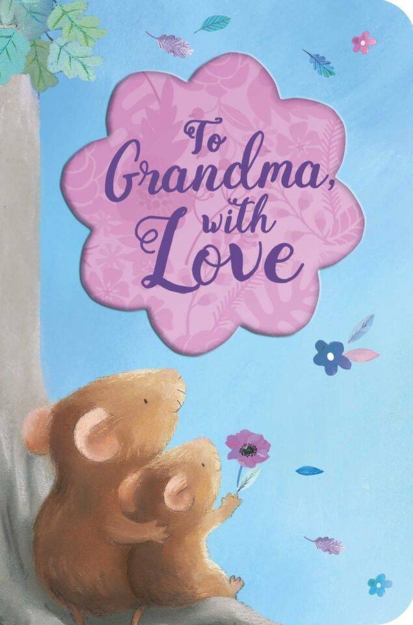 To Grandma With Love board book greeting card