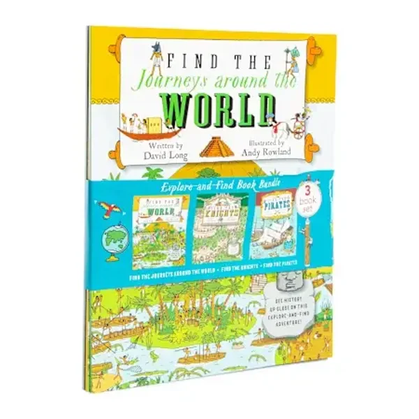 Explore & Find book bundle: Knights, Pirates and Journeys around the World