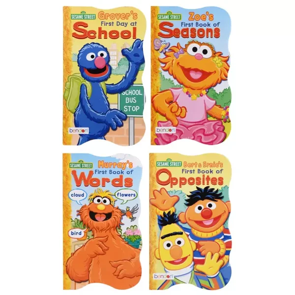 Sesame Street Board Books - Squiggle-Shaped