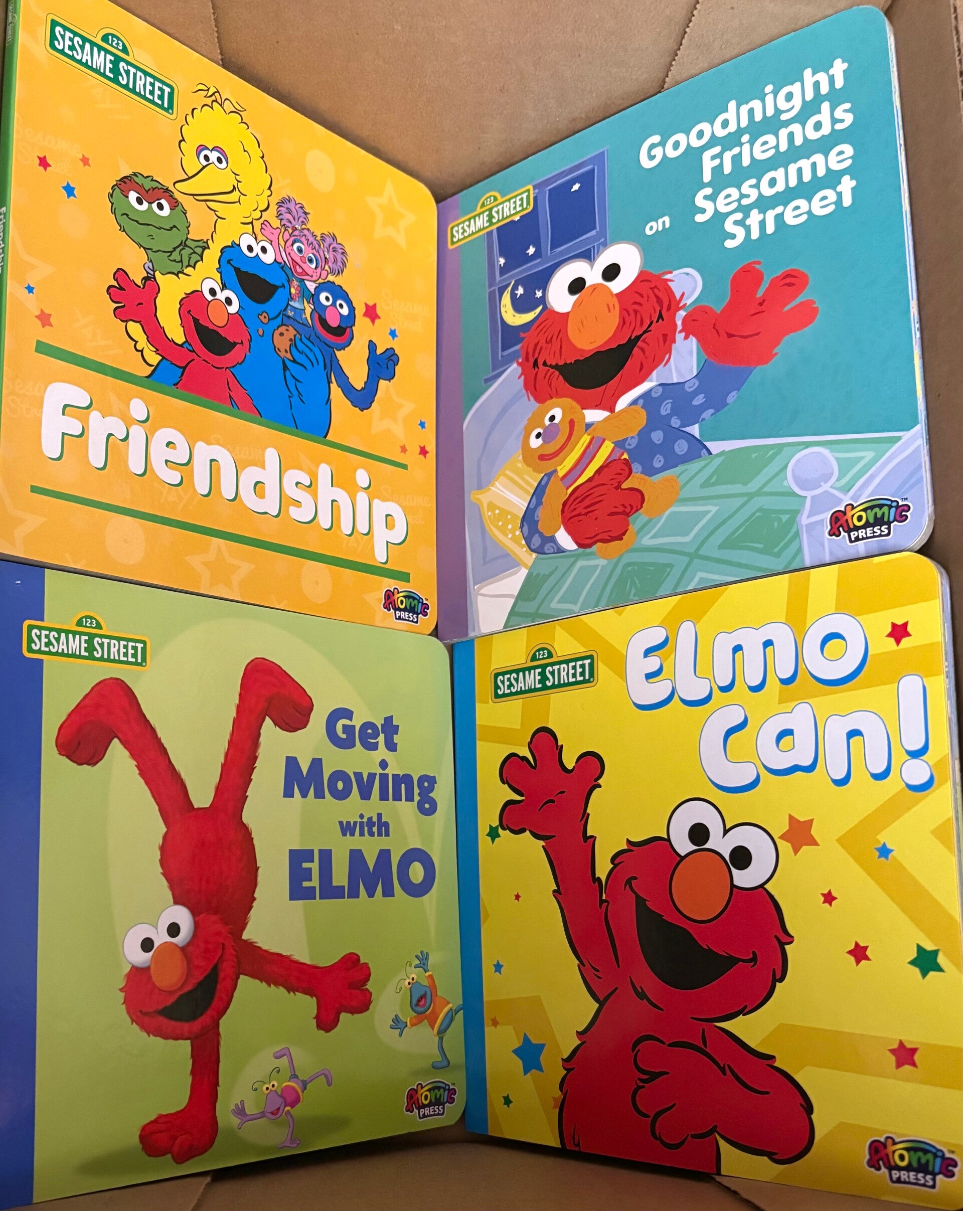 Set of Sesame Street Elmo Empowerment board books