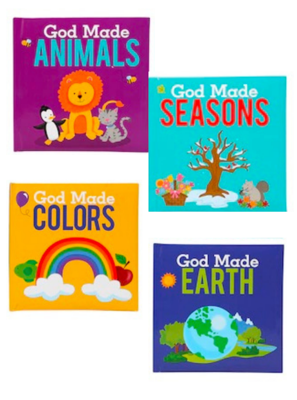 God Made … Seasons, Earth, Colors, Animals Books