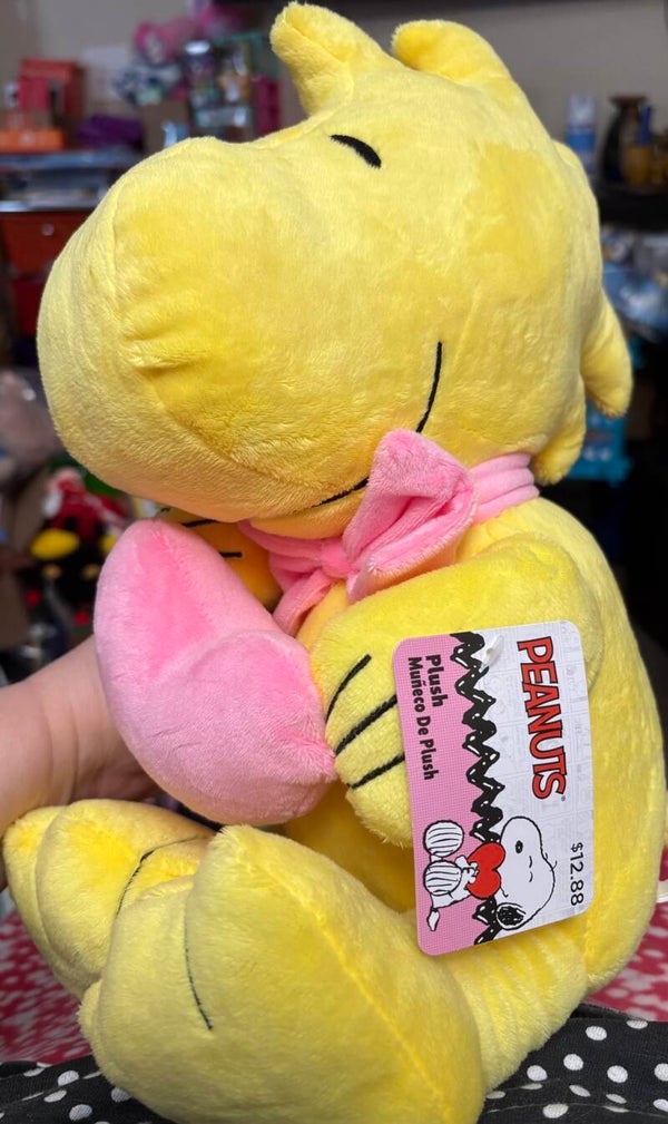 Peanuts Woodstock Valentine’s Day plush toy