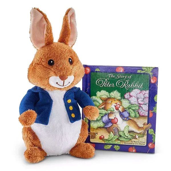 Tale of Peter Rabbit - book & buddy combo