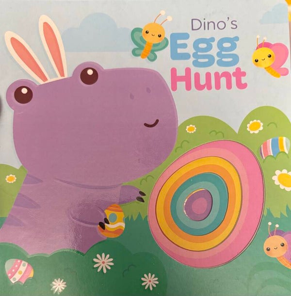 Dino’s Egg Hunt board book