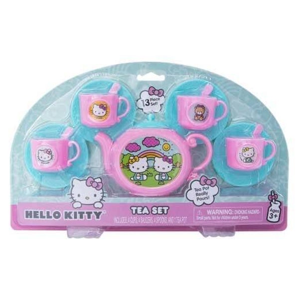 Toy Tea Party Tea Set - Hello Kitty & Friends