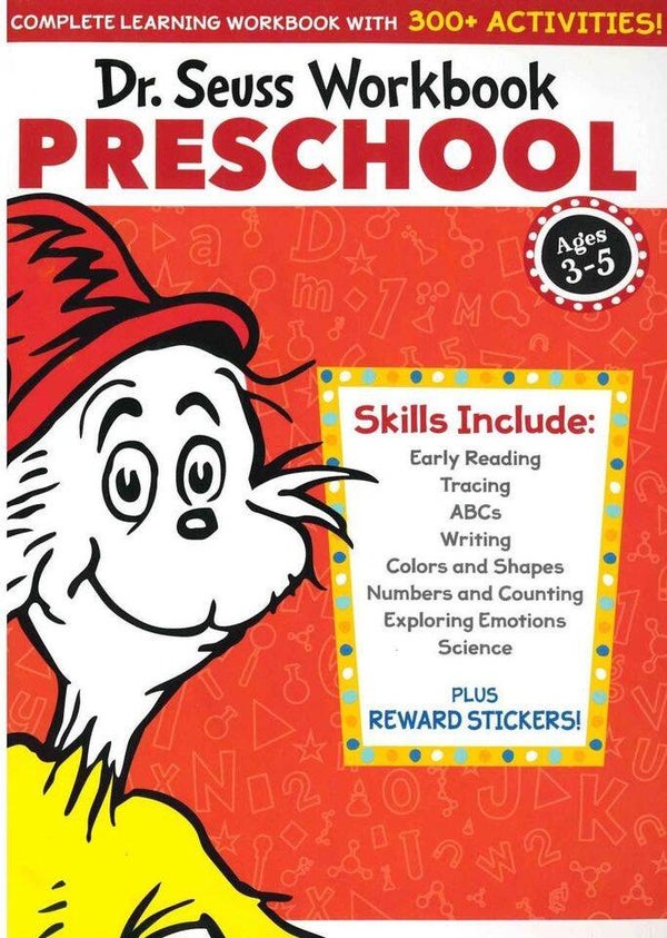Dr. Seuss Workbook - Preschoolers (3-5 years)
