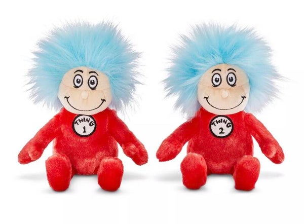 Dr. Seuss’s Thing 1 and Thing 2 pair of plush toys