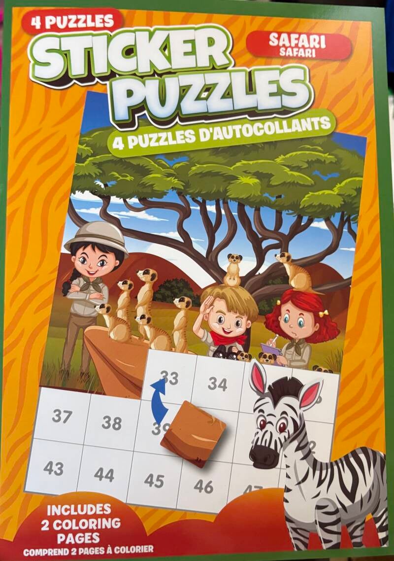 Sticker Puzzle Books | Learning Made Fun With Maestra Casiano