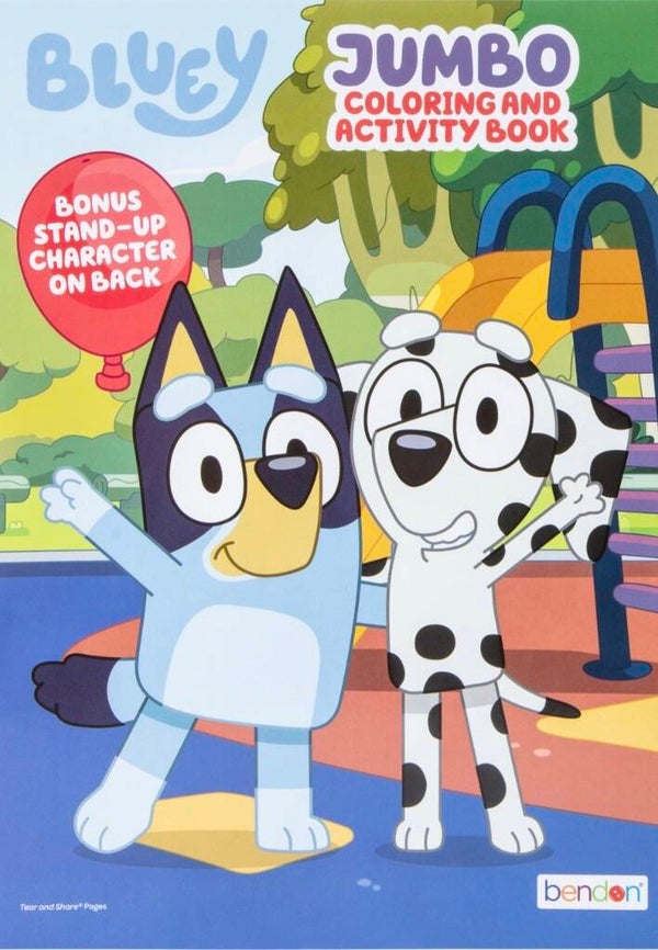 Bluey Jumbo Coloring & Activity Book (Bendon)
