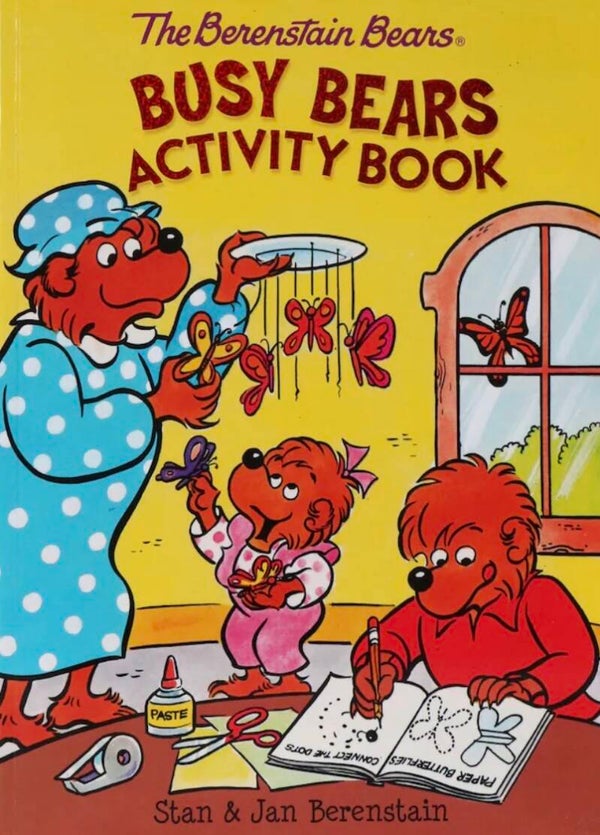 The Berenstain Bears Busy Bears activity book