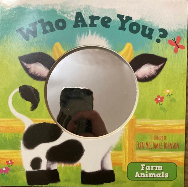 Greenbrier Interactive Mirror board book - Who Are You? (Farm Animals)