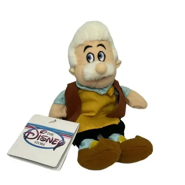 Disney Pinocchio - Gepetto bean bag plush toy
