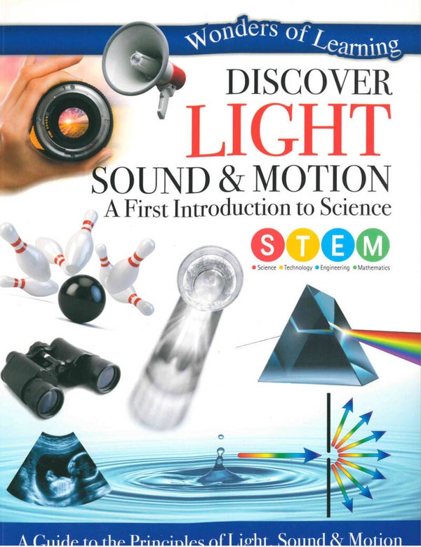 Wonders of Learning Books - Discover Light, Sound & Motion
