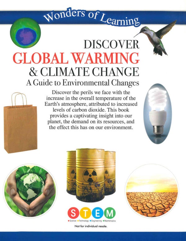Wonders of Learning Books - Discover Global Warming & Climate Change