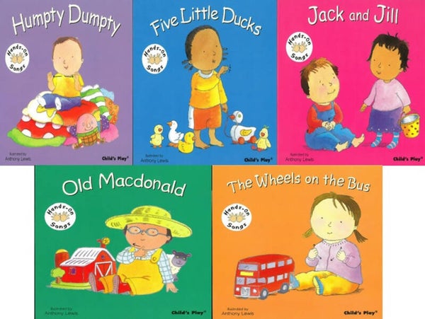 Hands-On Songs board books with Sign Language