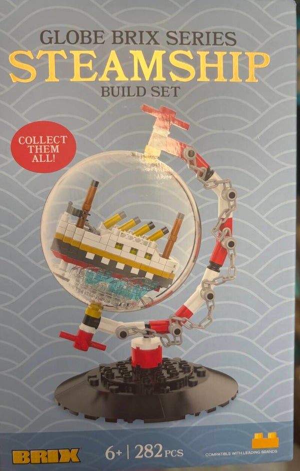 Globe Brix Series Steamship Build Set