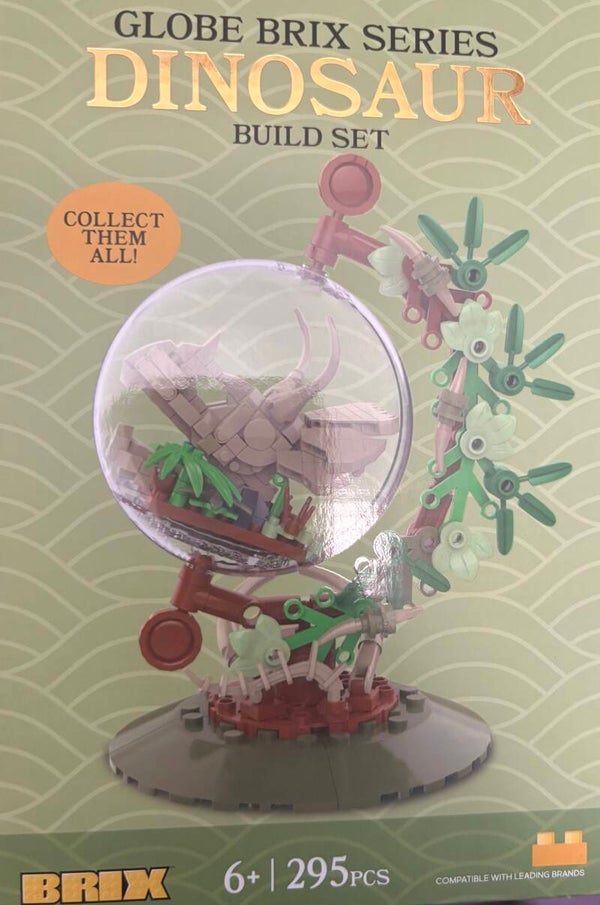 Globe Brix Series Dinosaur Build Set